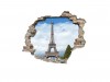 Nálepky na stenu - 3D Paríž