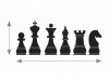 Samolepky na stenu - Šachy