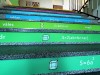 Samolepky na schody - Matematika vzorca