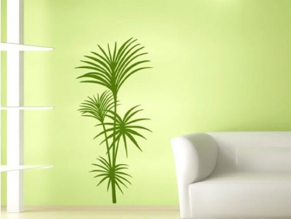 Samolepky na stenu - Tropická palma