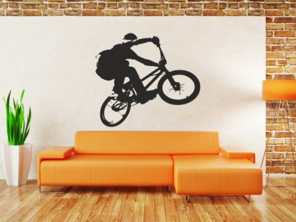 Dekorácie na steny - BMX bicykel