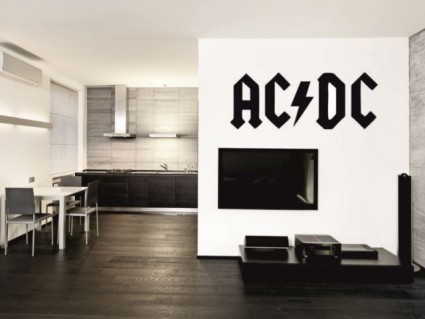 Nálepky na stenu - AC / DC