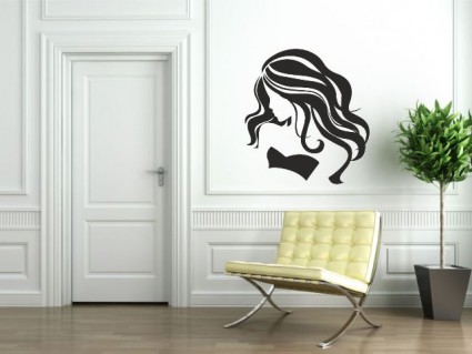 Dekorácia na stenu - Vlasy