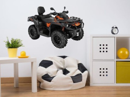 Samolepky na zeď - Čtyřkolka Can-Am
