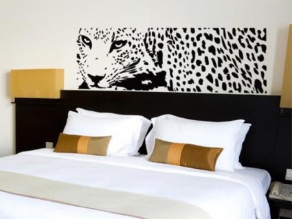 Samolepiace dekorácie - Leopard