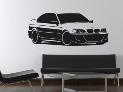 Samolepky na stenu - BMW M3