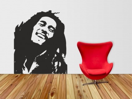 Samolepky na stenu - Bob Marley