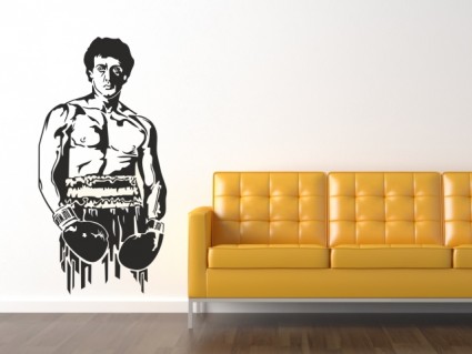 Nálepky na stenu - Rocky Balboa