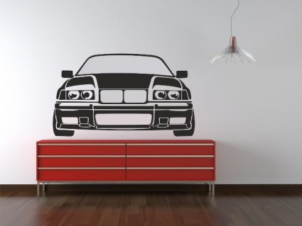 Samolepky na stenu - BMW E36