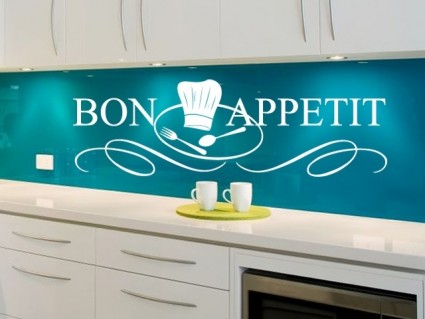 Samolepka na stenu - Bon Appetit
