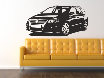 Samolepky na stenu - Volkswagen Passat