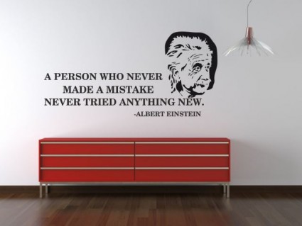 Samolepky na stenu - Albert Einstein