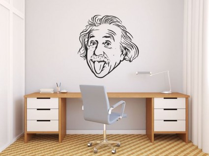 Samolepiace dekorácie - Albert Einstein