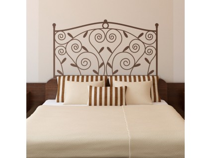 Dekorácie na stenu - Zdobené čelo postele