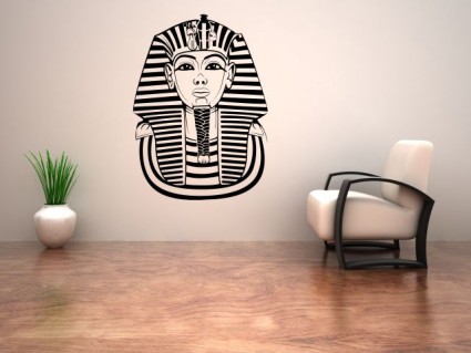 Samolepky na stenu - Faraon Tutanchamon